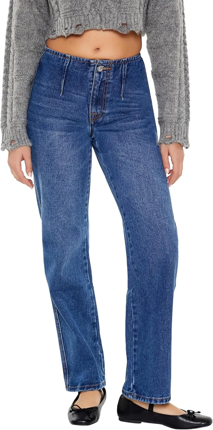 Forever 21 Women's Low-Rise Bootcut Jeans