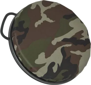 Foxtune 360-Degree Swivel Bucket Seat, 5 Gallon Bucket Lid, Spin Bucket Seat Cushion, Silent, Comfortable, Water-Resistant, for Fishing, Gardening, Hunting and Camping