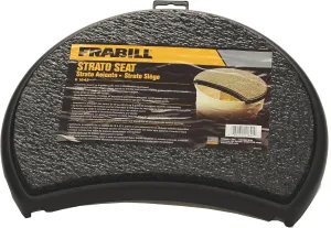 Frabill Strato Seat | Comfortable Snap on Lid with Foam Padding for Storage Bucket Seat Option