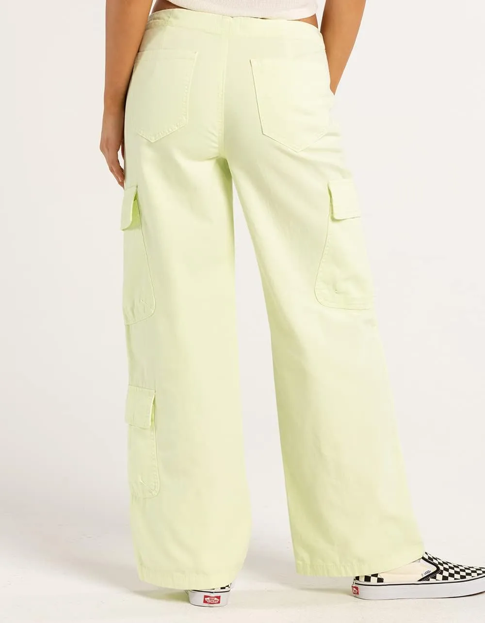 Full Tilt Low Rise Invisible Waist Womens Cargo Pants
