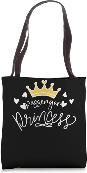 Funny Passenger Princess Tote Bag