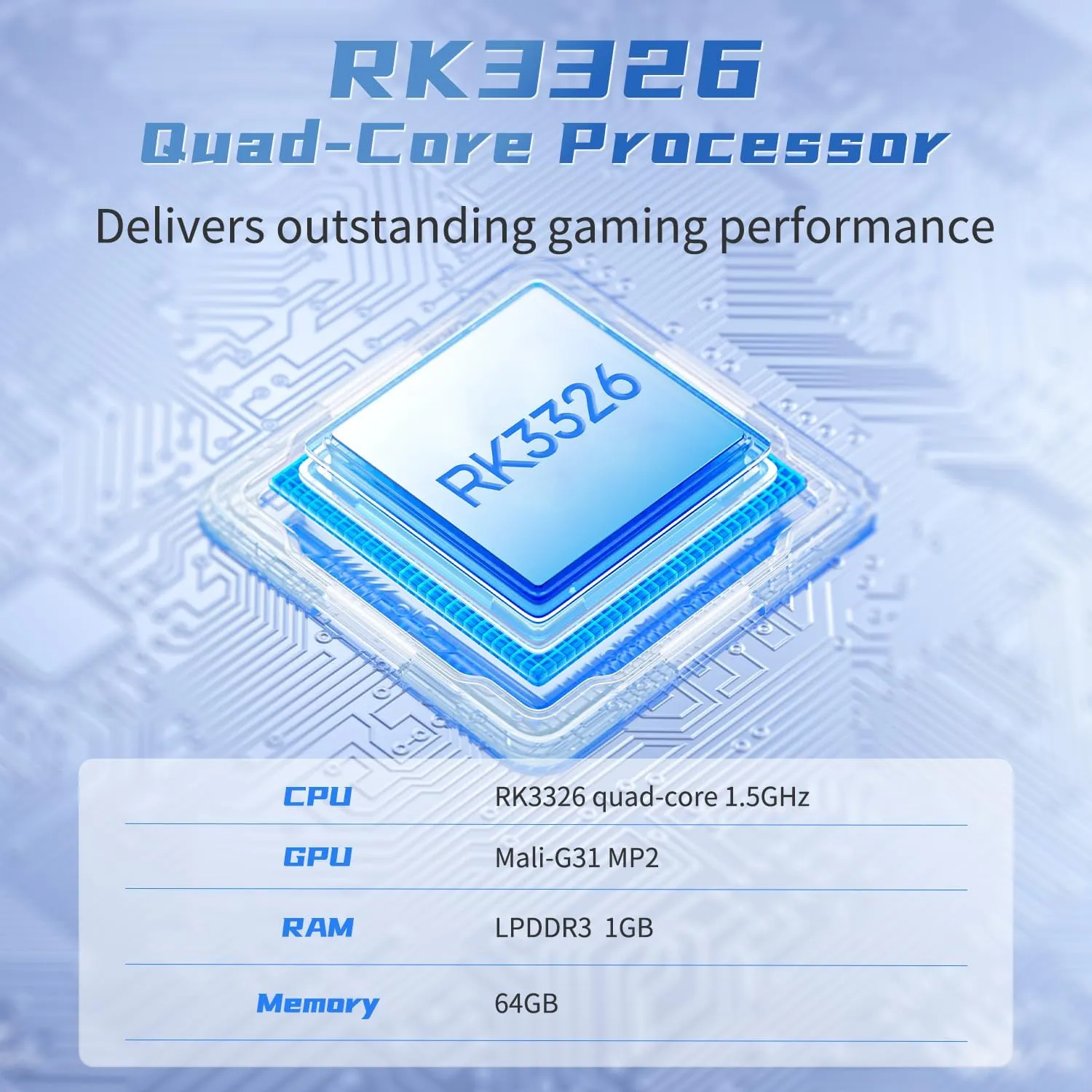 G350 Retro Handheld Game Console , 3.5 Inch IPS Screen Linux System Built-in 64G TF Card 4371 Games Preloaded Game Console 3200mAh Battery(Transparent Black)