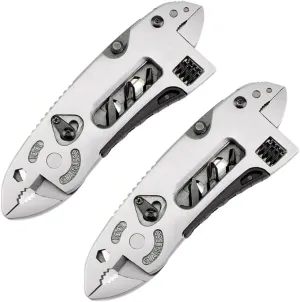 Gadpiparty 2pcs Multi-tool Pliers Compact Wrenches for Outdoor Camping Lightweight and Ergonomic Design for Versatile Tool for Survival and Daily Use