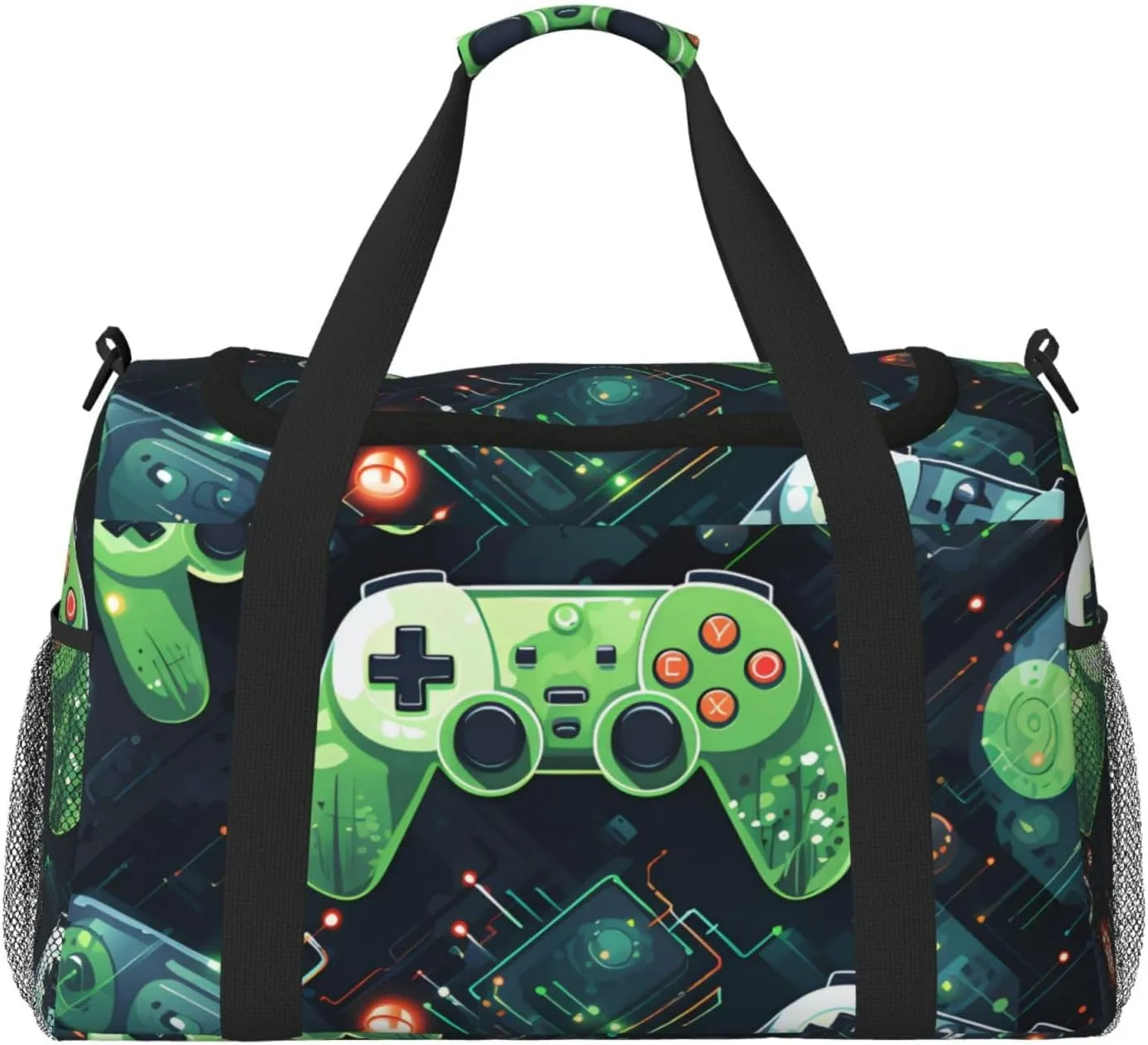 Gamepad Circuit Version Hand Travel Bag.Fashionable Design, Large Storage Capacity, Suitable For Business Trips And Short Trips.