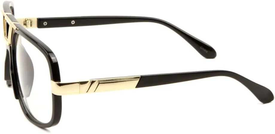 Gazelle Deejay Square Retro Aviator Sunglasses