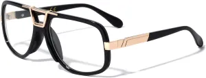 Gazelle Deejay Square Retro Aviator Sunglasses