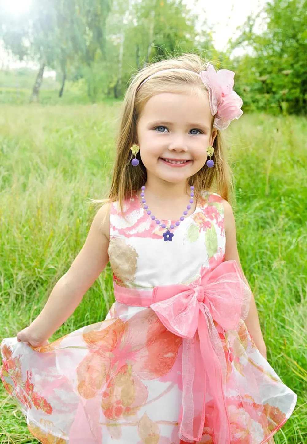 Girls Encanto Costume Isabella Dress up Accessories for Girls Isabella Bag Halloween Christmas Party Favors for Kids