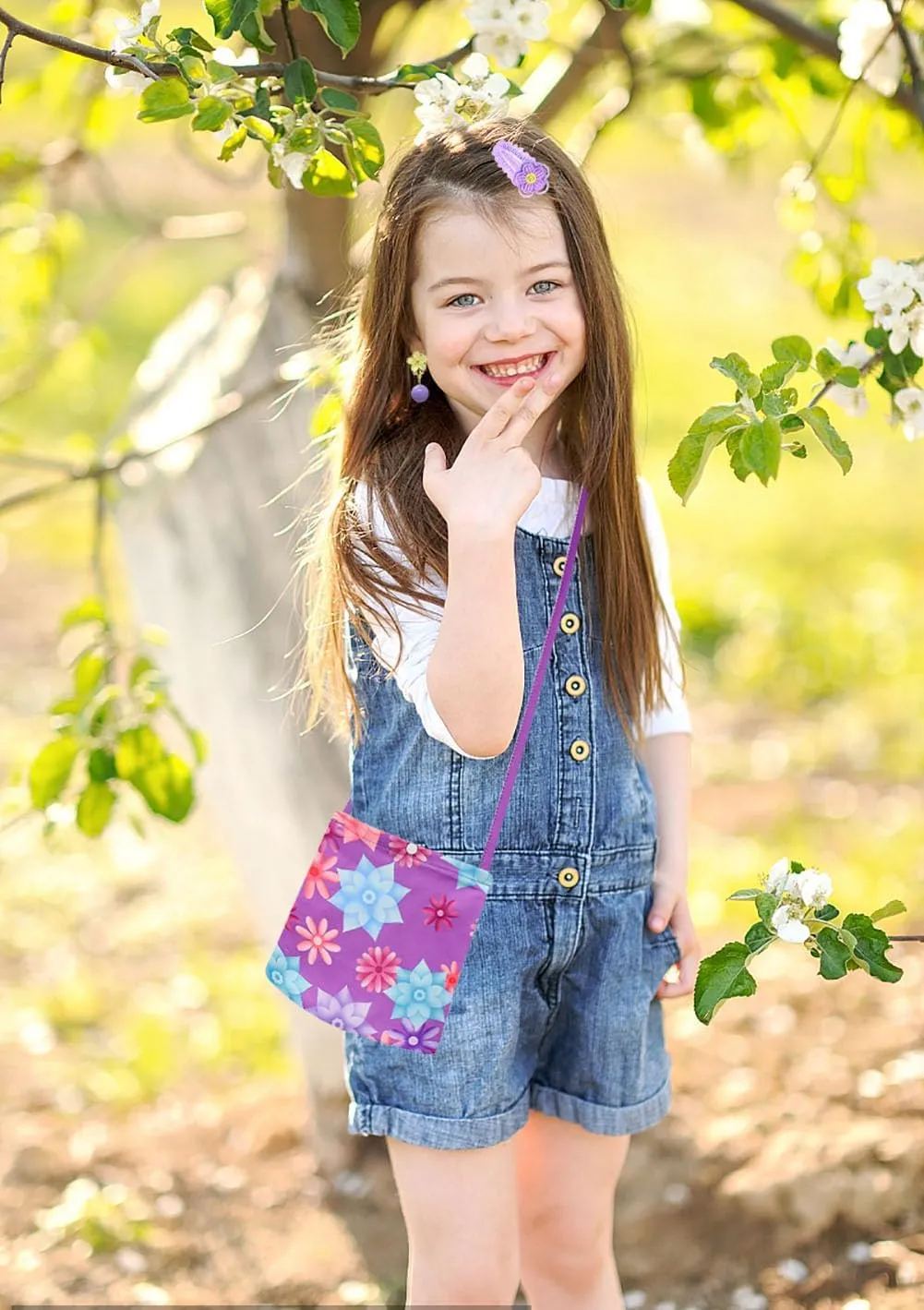 Girls Encanto Costume Isabella Dress up Accessories for Girls Isabella Bag Halloween Christmas Party Favors for Kids