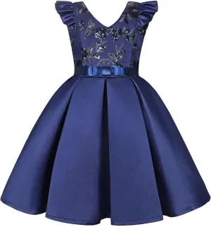 Girls Size 12 Outfits Toddler Kids Girls Prints Sleeveless Party Hoilday Court Dress Princess Little Girls Easter Dress