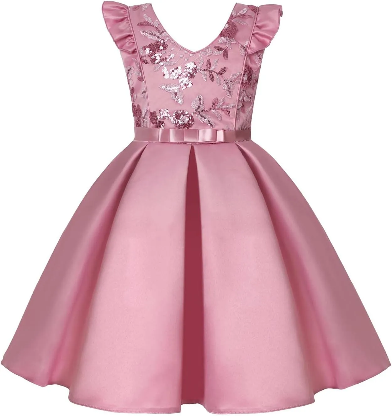 Girls Size 12 Outfits Toddler Kids Girls Prints Sleeveless Party Hoilday Court Dress Princess Little Girls Easter Dress