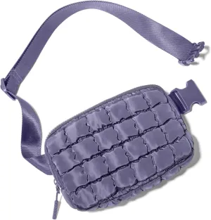 Gitus Trending Gifts for Women Puffer Crossbody Bags for Women Belt Bag Fanny Pack with Adjustable Straps Lightweight Quilted Puffy Bag Woman Gifts (Muscovitum)