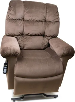 Golden Technologies Cloud PR510 SME Small/Medium Dual Motor Infinite Position Lift Chair Zero Gravity Recliner - Hazelnut Fabric