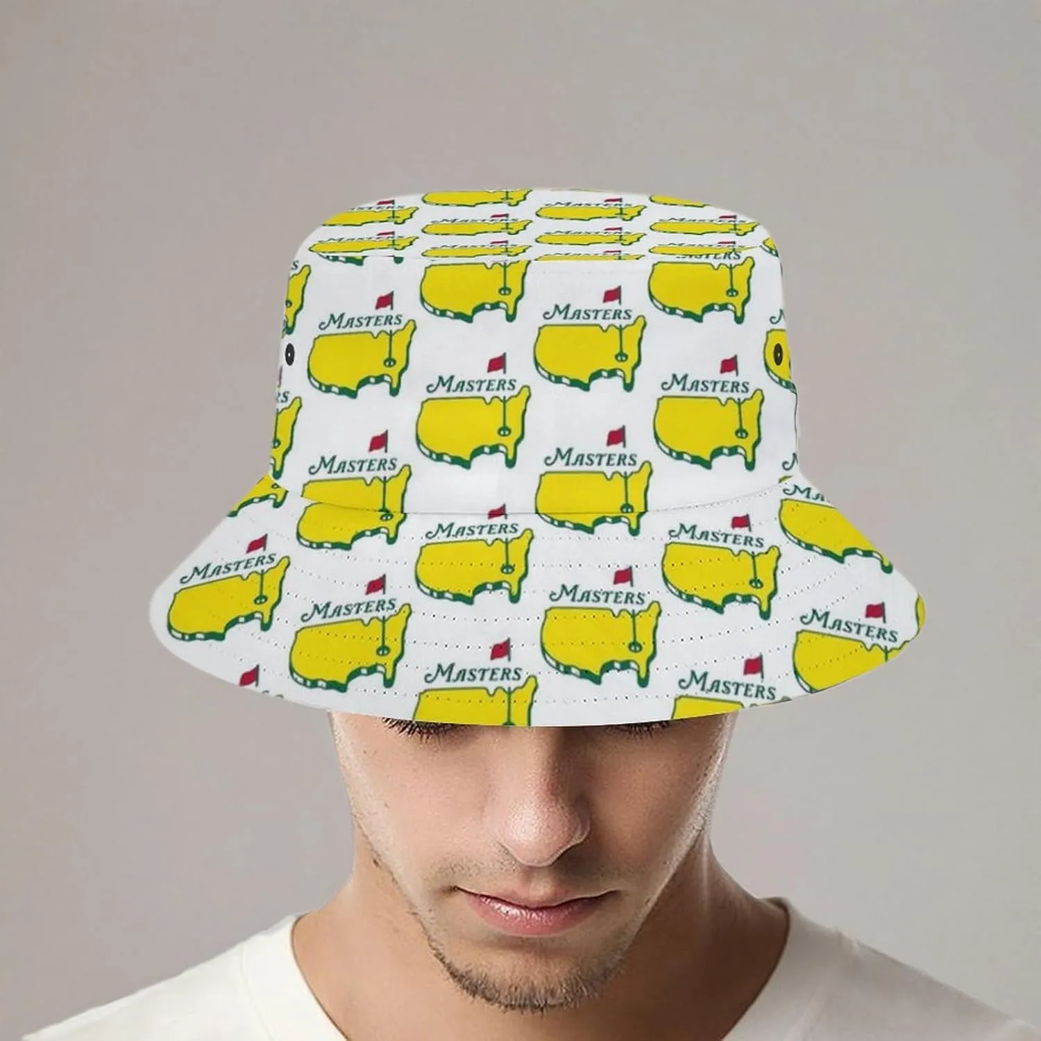 Golf Bucket Hats for Women Men Golf Lovers Sun Cap Packable Outdoor Fisherman Hat