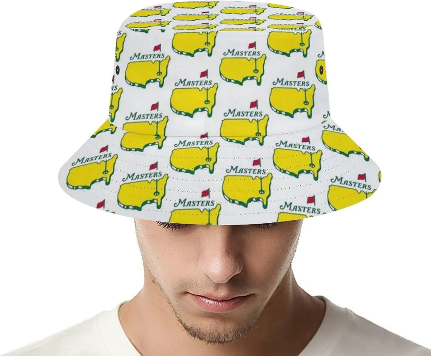 Golf Bucket Hats for Women Men Golf Lovers Sun Cap Packable Outdoor Fisherman Hat