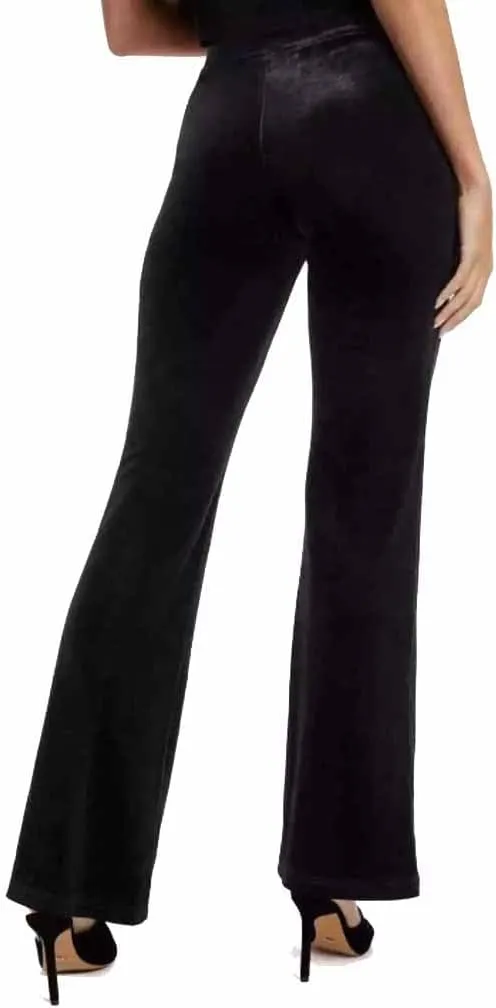 Good American Women's Straight Leg Velvet Trouser Pants -