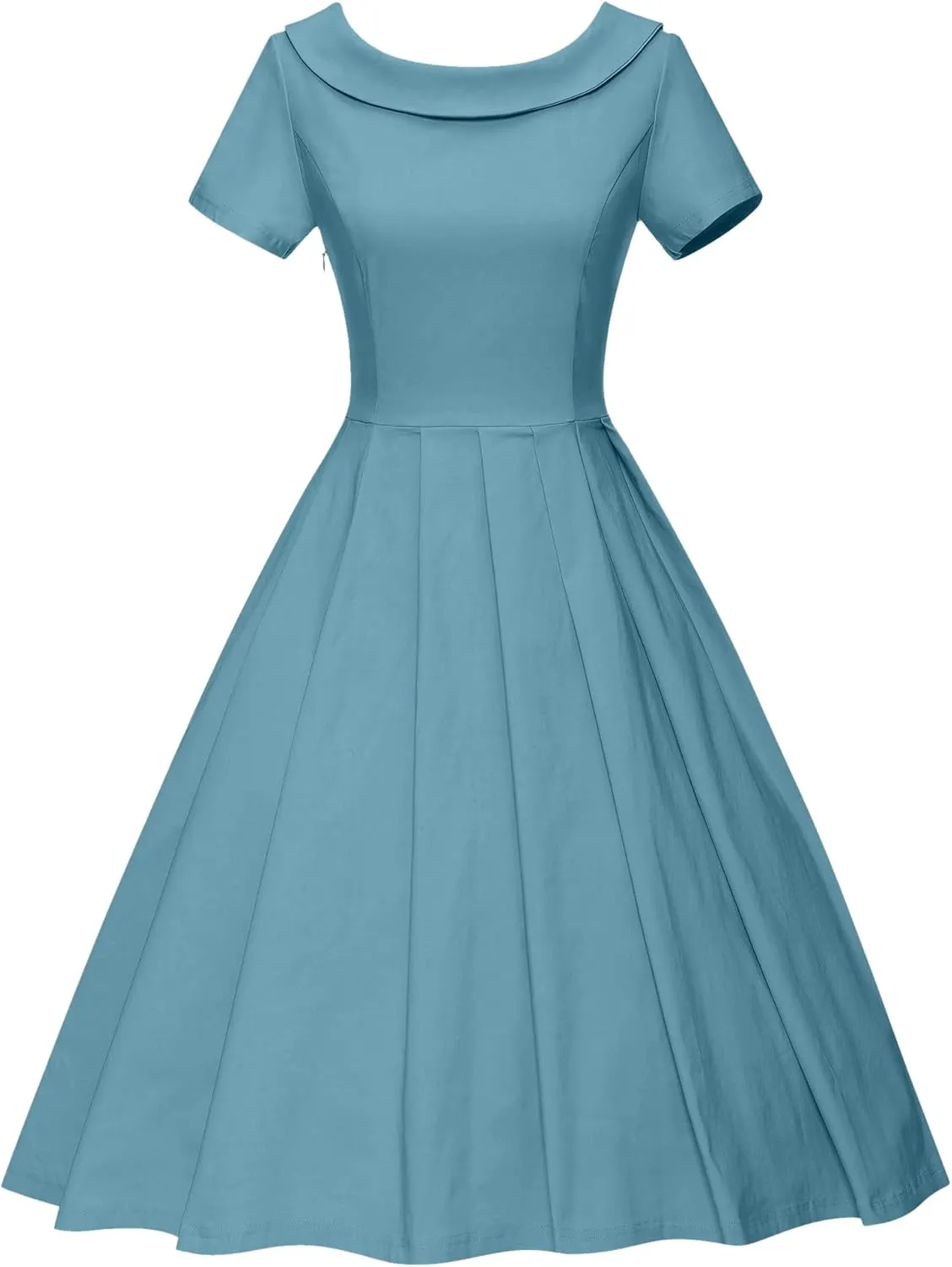 GownTown 1950s Vintage Womens Dress Bowknot Audrey Hepburn Style Party Dresses