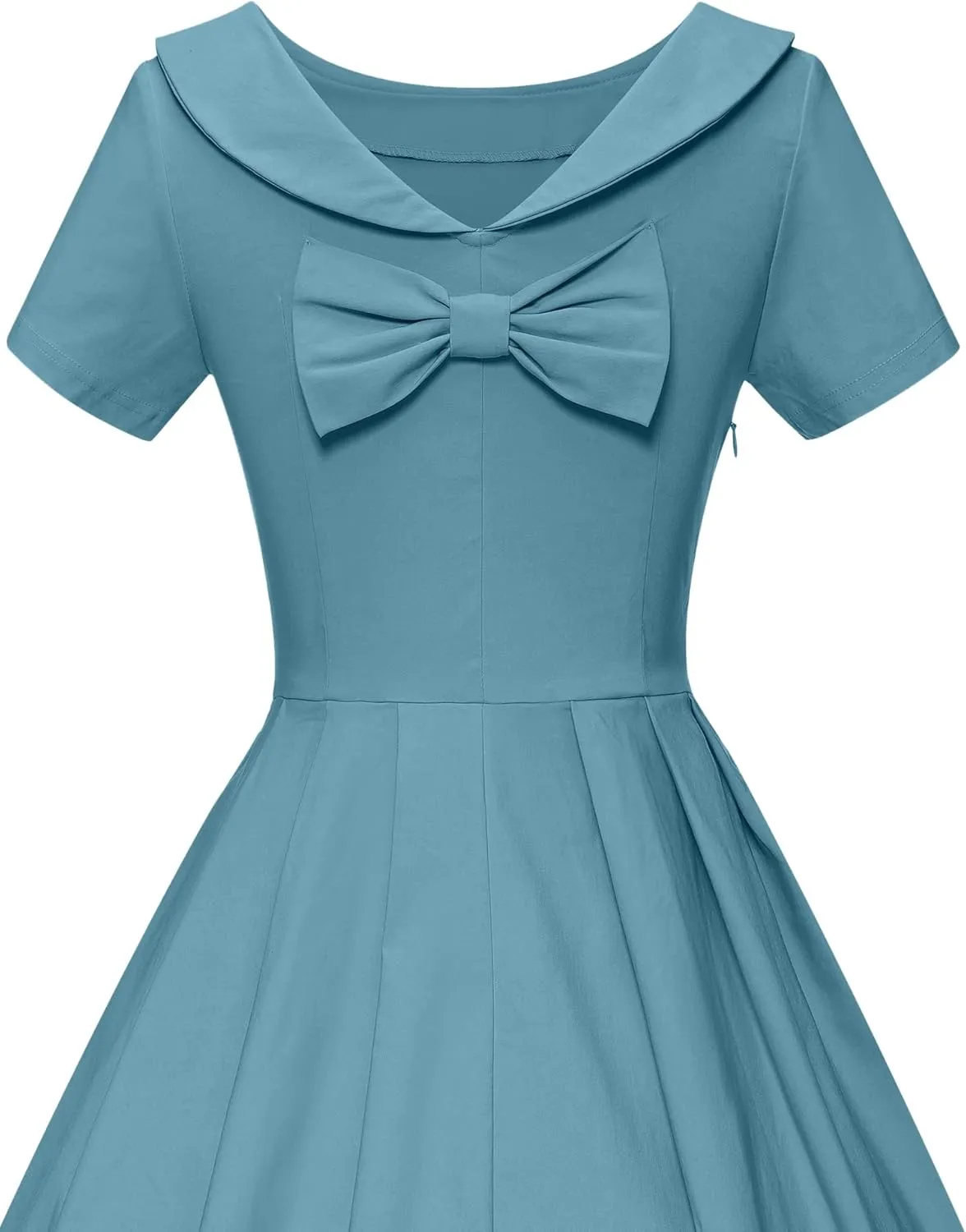 GownTown 1950s Vintage Womens Dress Bowknot Audrey Hepburn Style Party Dresses
