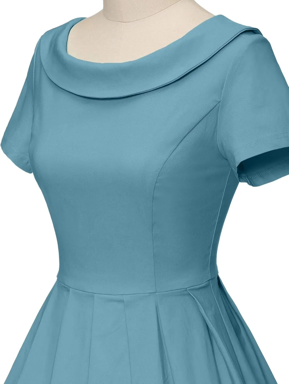 GownTown 1950s Vintage Womens Dress Bowknot Audrey Hepburn Style Party Dresses