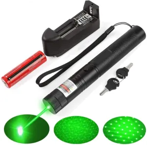 Green Adjustable Focus Outdoor Flashlight Adjustable Focus Belt