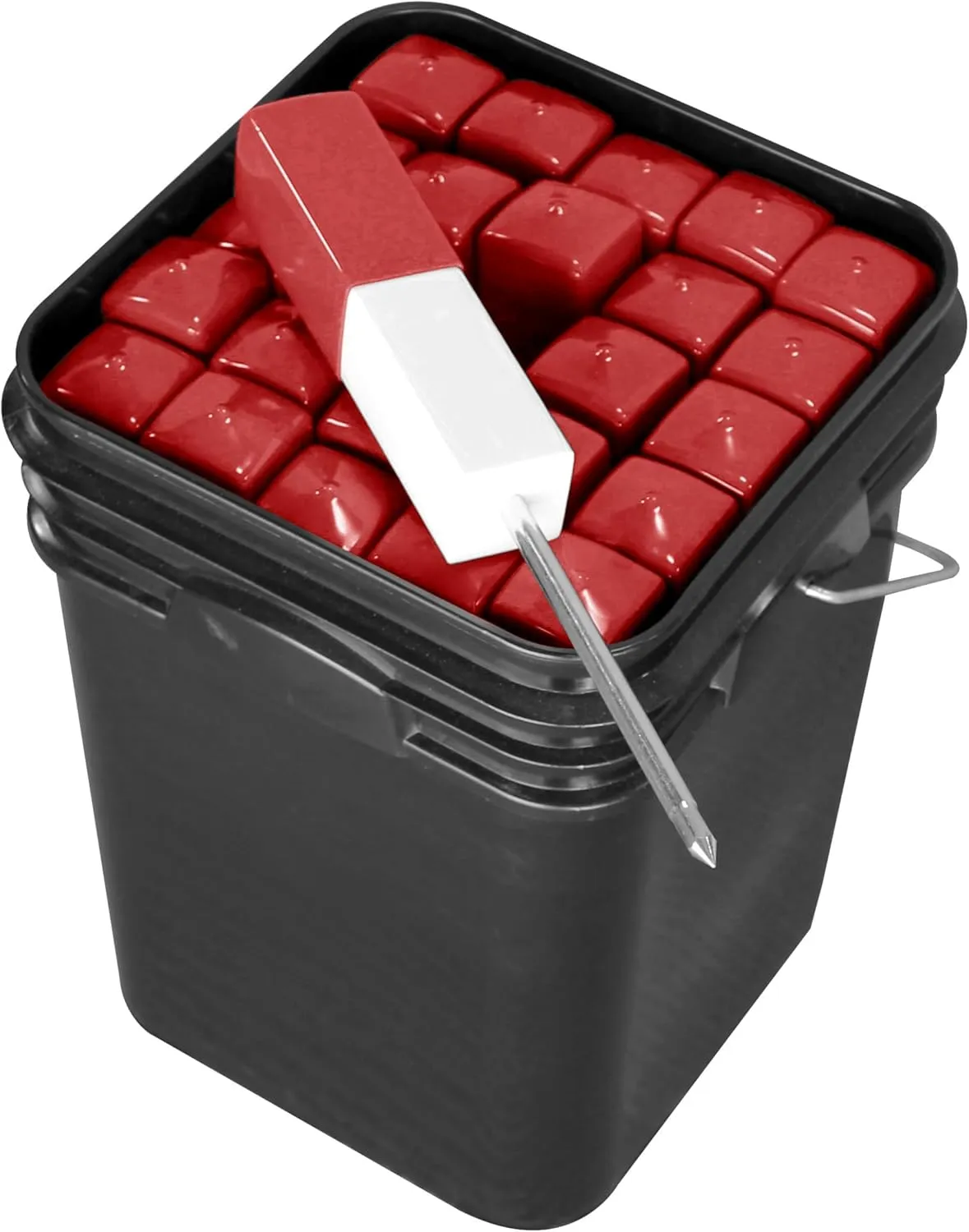 GS2000 Recycled Plastic Directional Markers with Vinyl Top (Bucket of 25 Stakes)