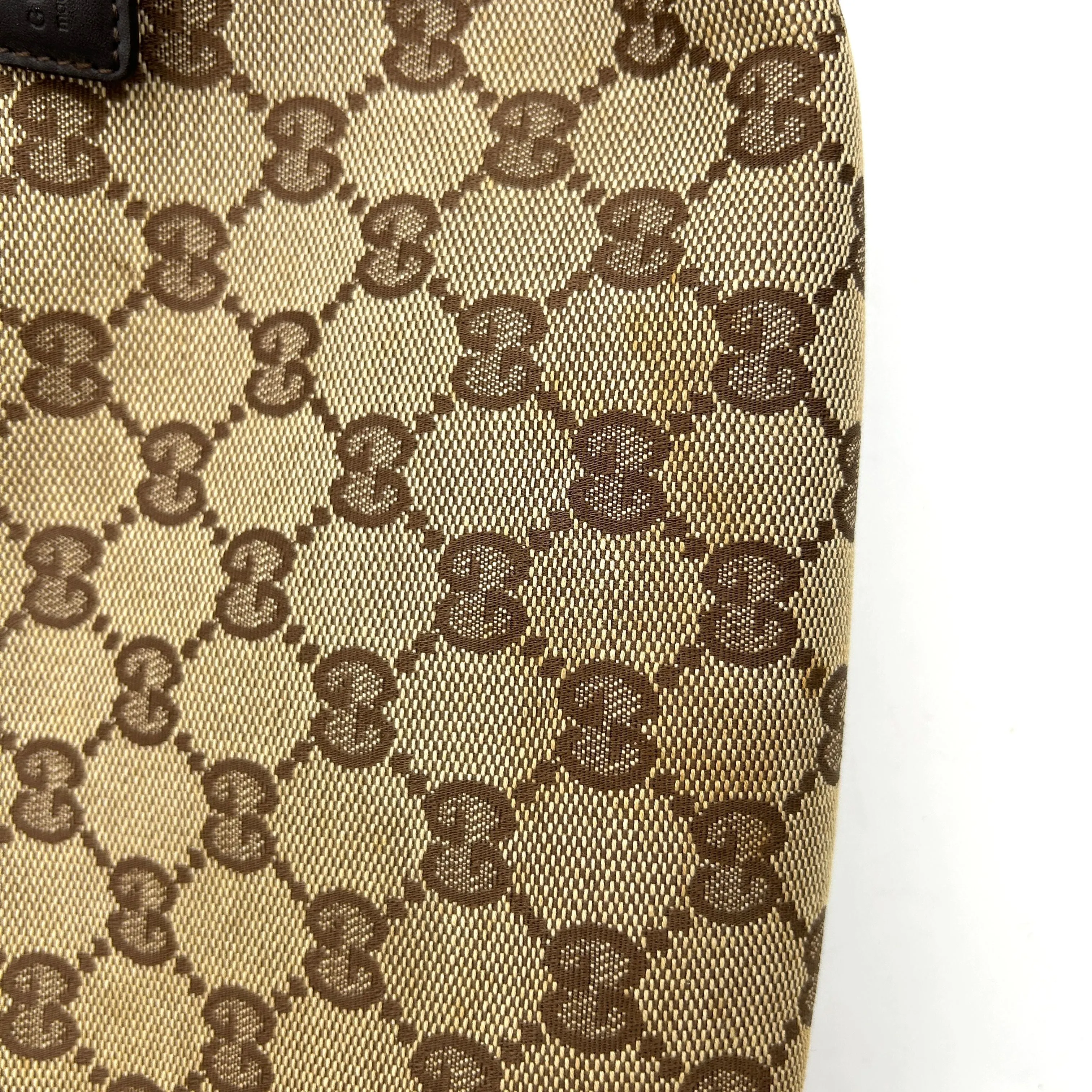 Gucci Beige/Brown GG Canvas and Leather Crossbody Bag Gucci AF460
