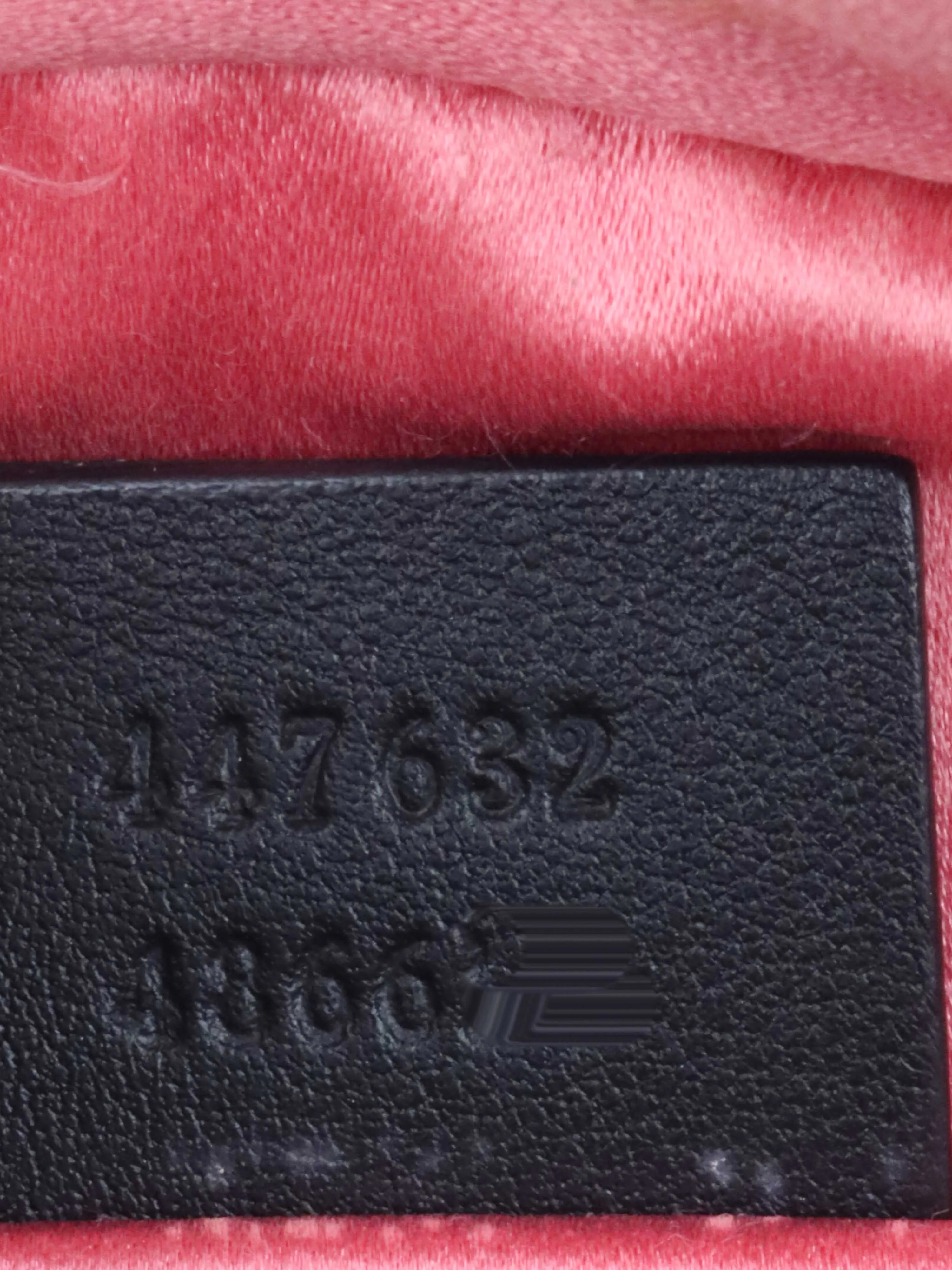Gucci GG Marmont Small Matelasse Shoulder Bag Black Velvet GHW.