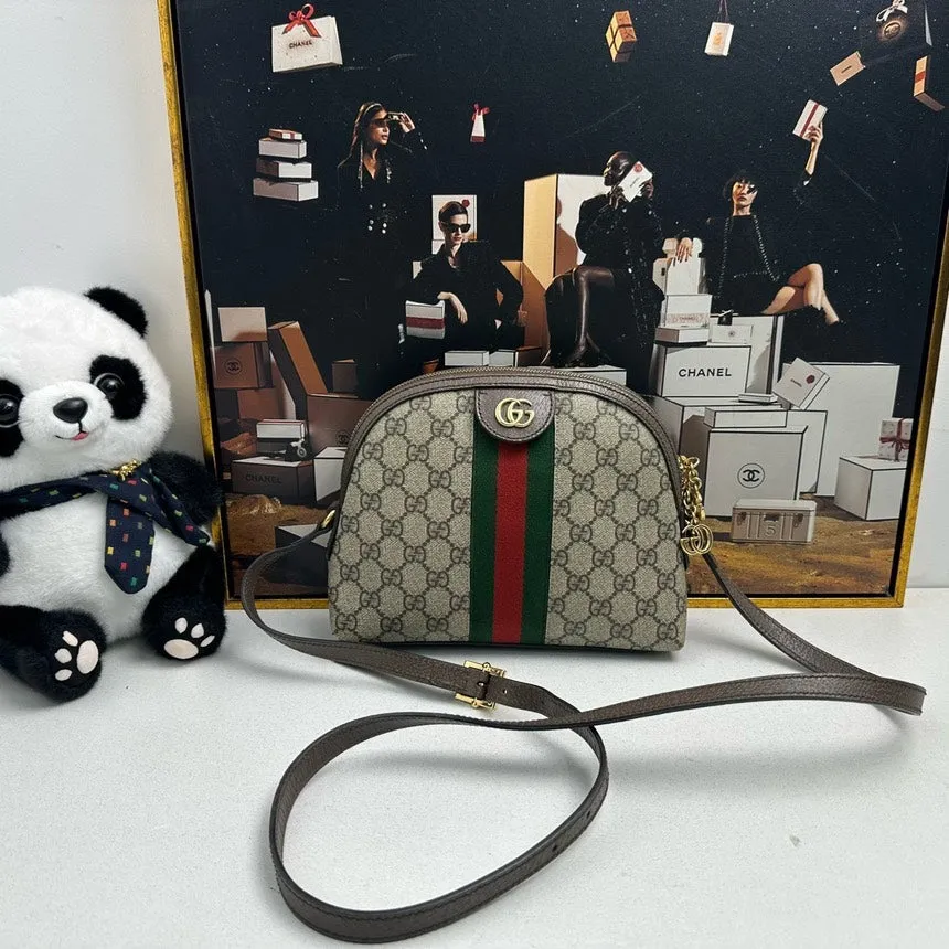 Gucci Ophidia Beige Shoulder Bag