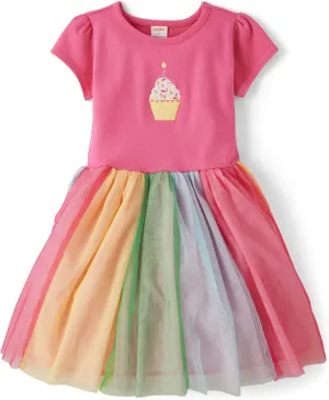 Gymboree Girls' and Toddler Embroidered Short Sleeve Dress