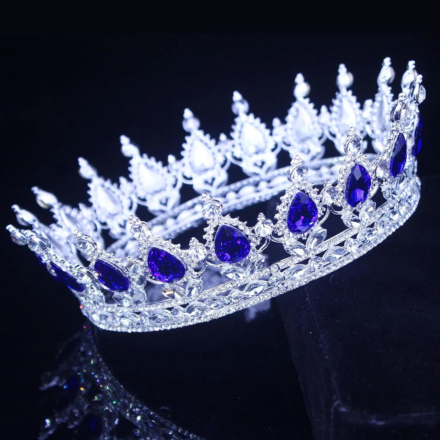 Hair Jewelry Crown Tiaras for Women Queen King Tiaras and Crowns Bridal Diadem Women Prom Hair Ornaments Headpiece Wedding Bride Head Jewelry Accessories,New Tiara 01