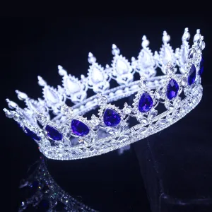 Hair Jewelry Crown Tiaras for Women Queen King Tiaras and Crowns Bridal Diadem Women Prom Hair Ornaments Headpiece Wedding Bride Head Jewelry Accessories,New Tiara 01