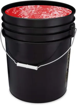 Handy Art UV Neon Event Paint in Bucket, 5-Gallon, Red