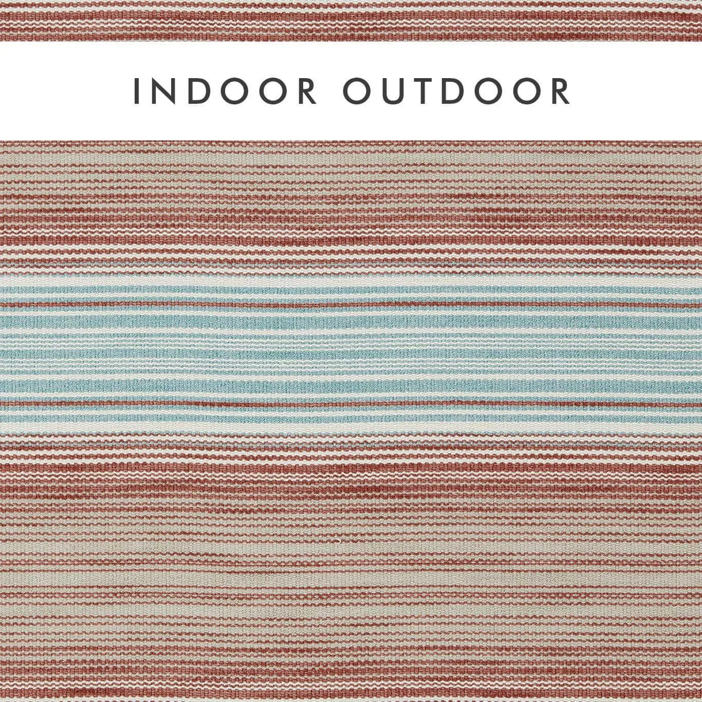Harlequin Amaris Rust/Aqua Fabric