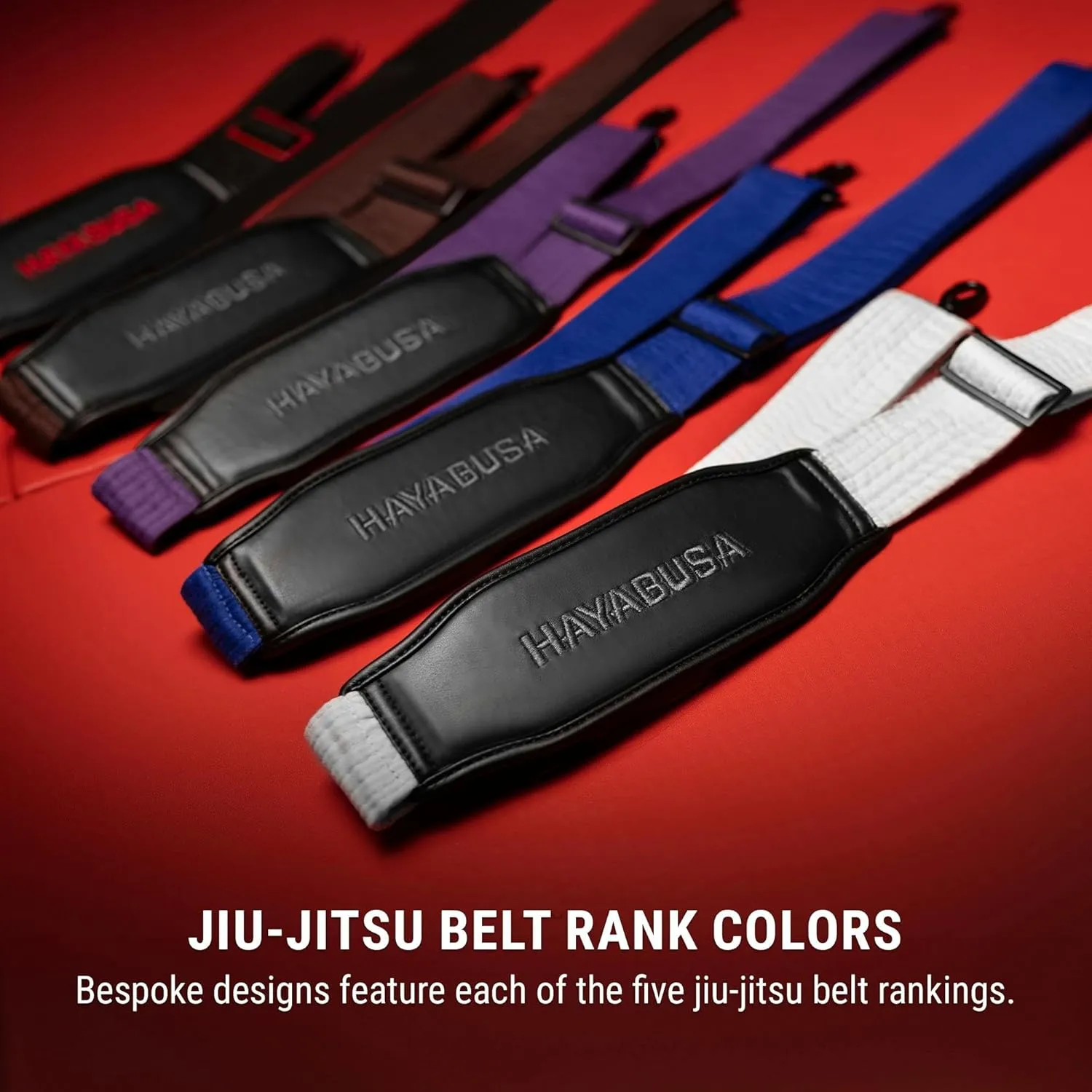 Hayabusa Jiu Jitsu Ranked Duffle Strap - Purple, One