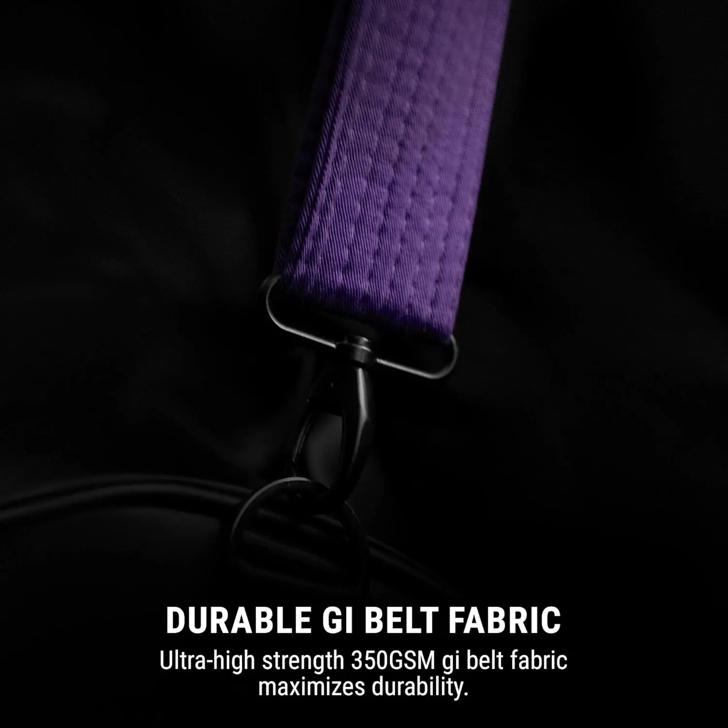 Hayabusa Jiu Jitsu Ranked Duffle Strap - Purple, One