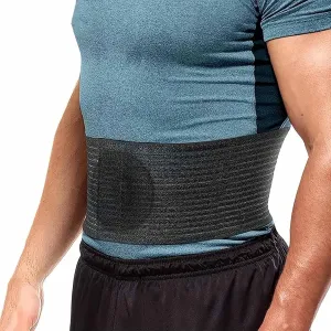 Hernia Support Belt, for Men and Women, Adjustable Umbilical Hernia Belt, with 2 Removable Pad, for Hernia Surgery, Hernia Relief, Abdominal Injuries(Small-Medium)