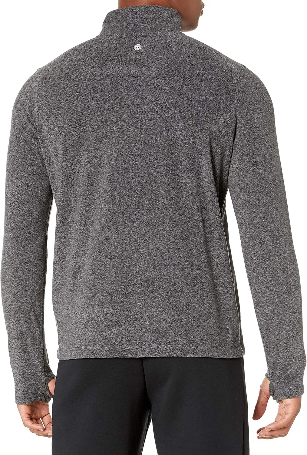 HI-TEC Men's Rogers Striped Sweater Thermo-Fleece Quarter Zip Jacket