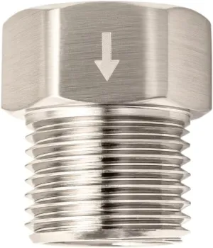 High Sierra Showerheads® - All Metal Premium Vacuum Breaker for Handheld Shower Heads - Brushed Nickel Finish