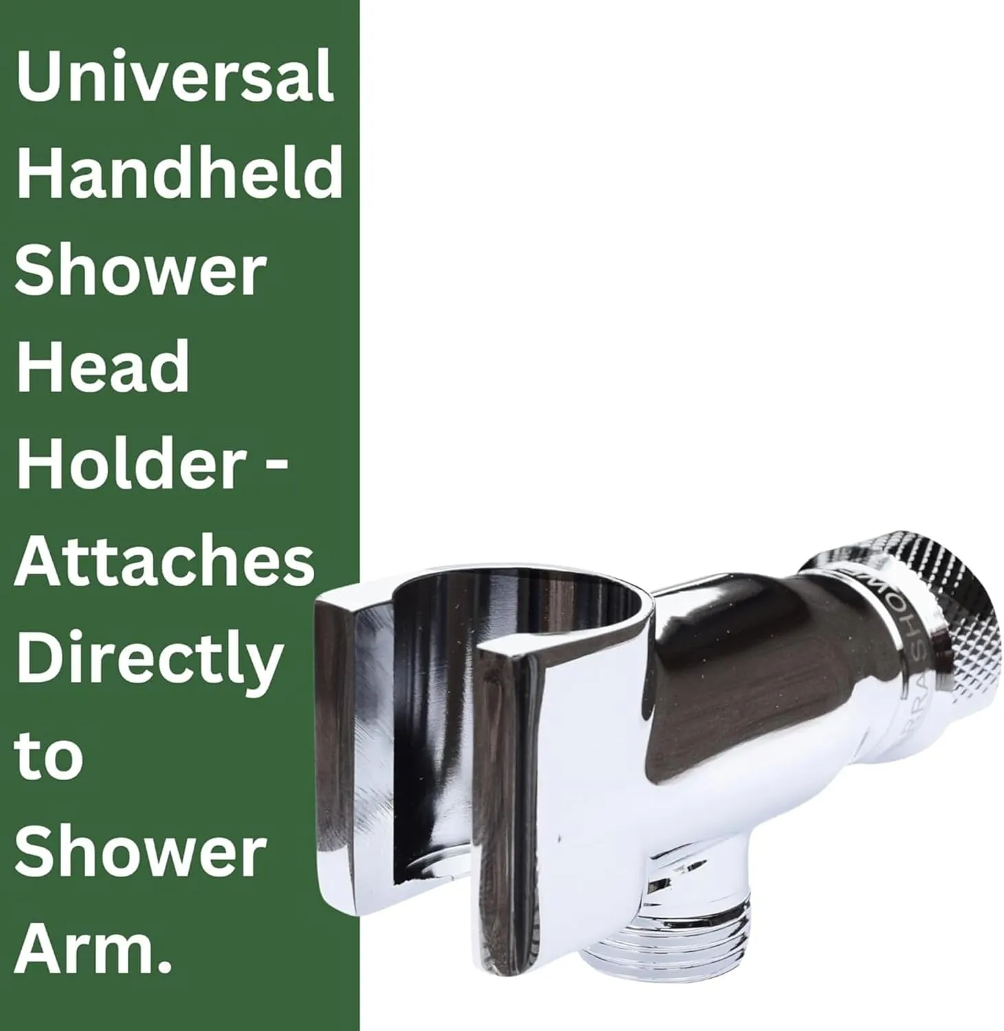 High Sierra Showerheads - Solid Metal Universal Handheld Shower Holder - Oil Rubbed Bronze Finish