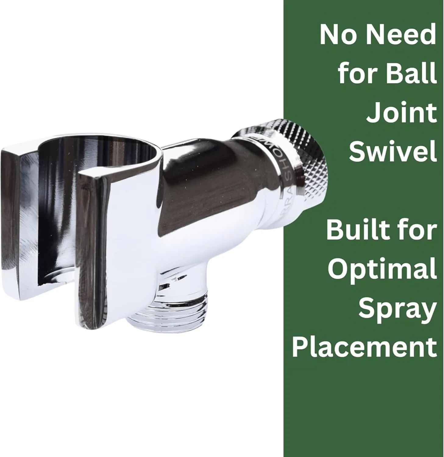 High Sierra Showerheads - Solid Metal Universal Handheld Shower Holder - Oil Rubbed Bronze Finish