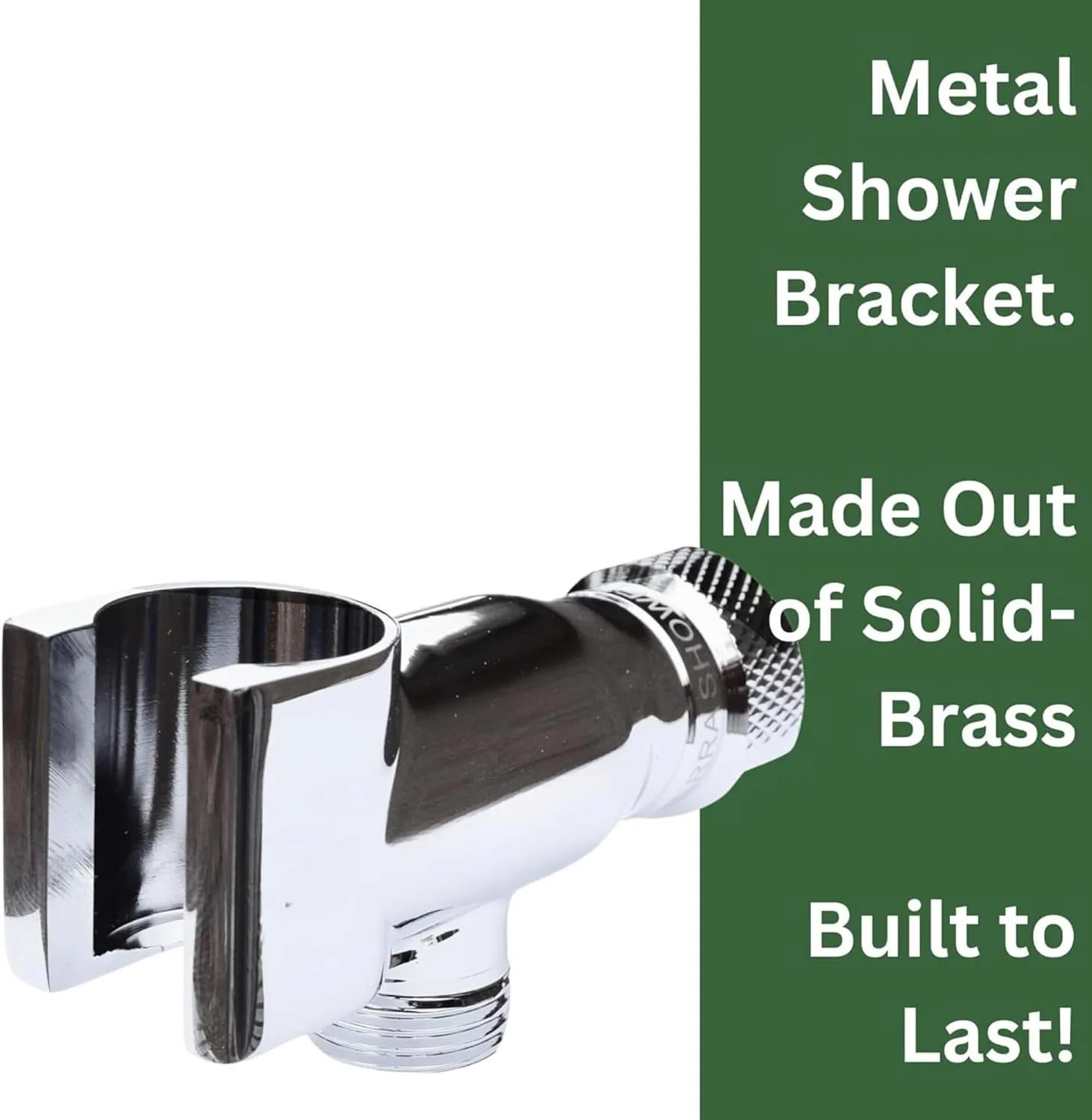 High Sierra Showerheads - Solid Metal Universal Handheld Shower Holder - Oil Rubbed Bronze Finish