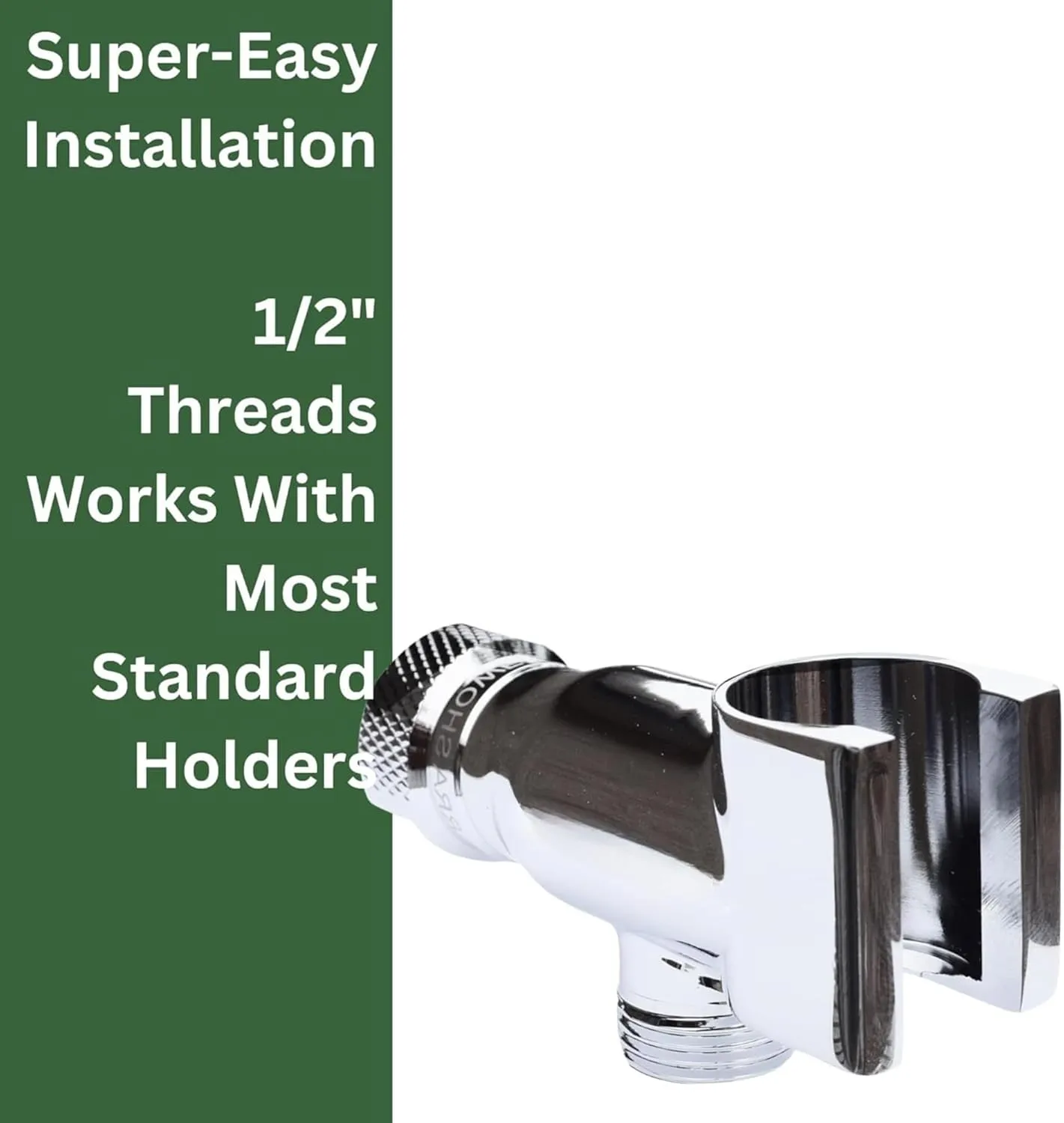 High Sierra Showerheads - Solid Metal Universal Handheld Shower Holder - Oil Rubbed Bronze Finish