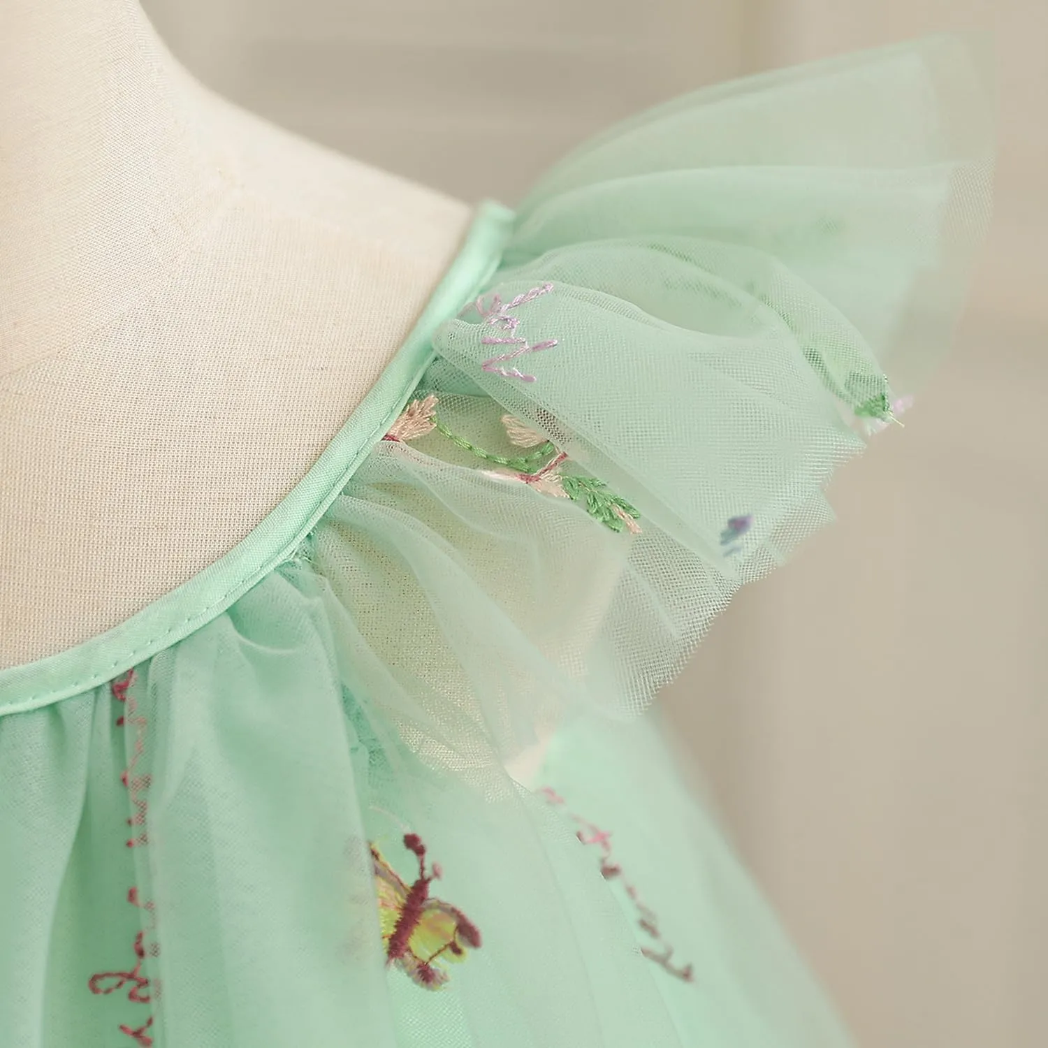 HNXDYY Toddler Baby Girl Princess Dress Tutu Summer Tulle Casual Dresses
