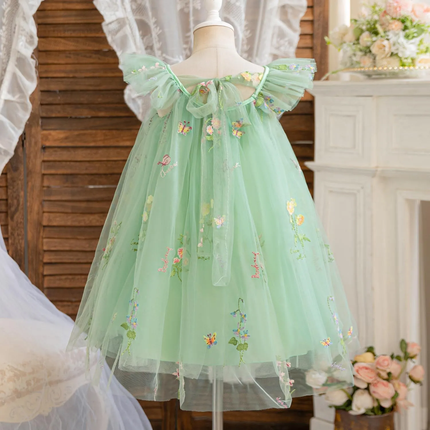 HNXDYY Toddler Baby Girl Princess Dress Tutu Summer Tulle Casual Dresses
