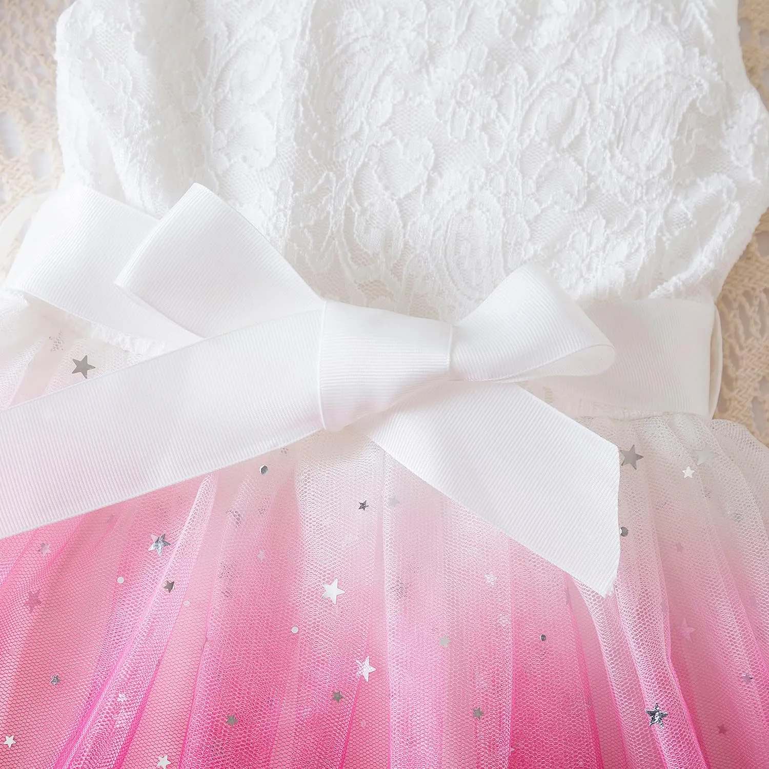 HNXDYY Toddler Baby Girl Princess Dress Tutu Summer Tulle Casual Dresses