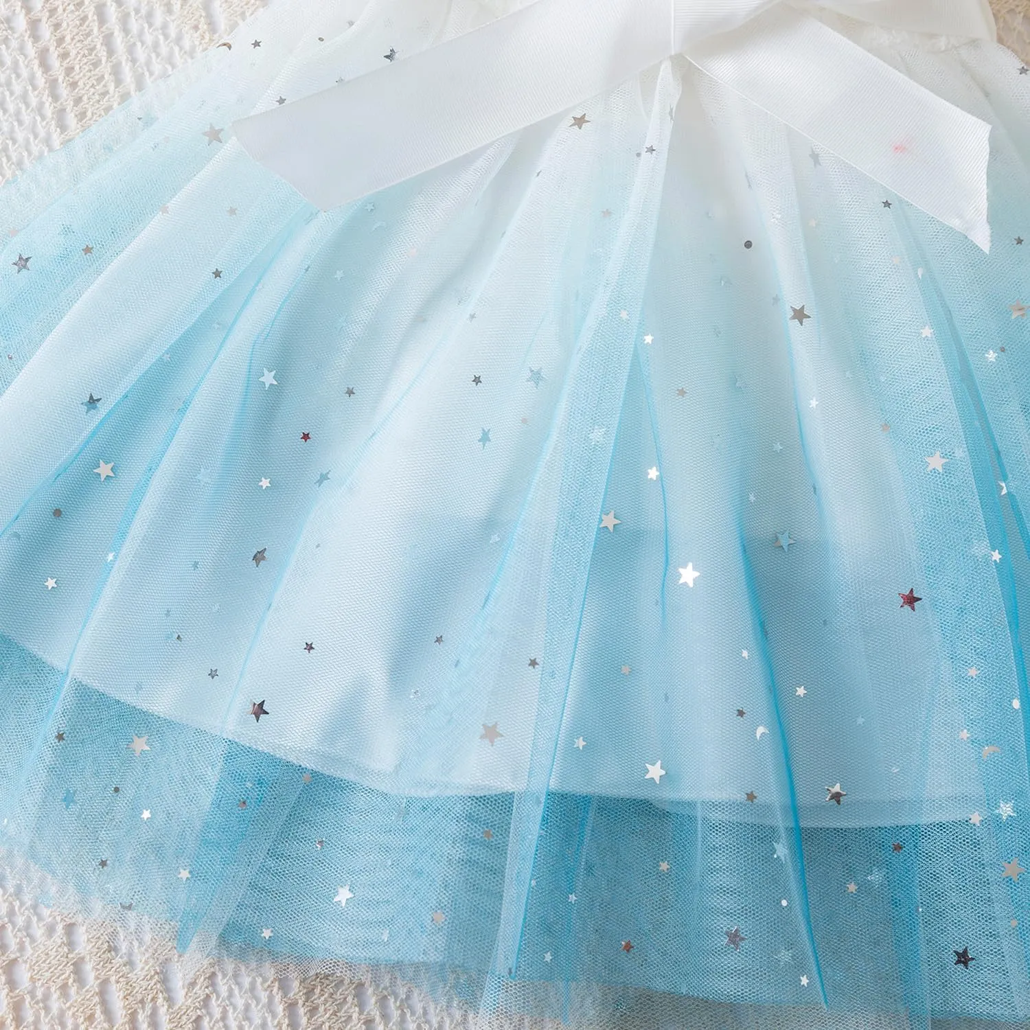 HNXDYY Toddler Baby Girl Princess Dress Tutu Summer Tulle Casual Dresses