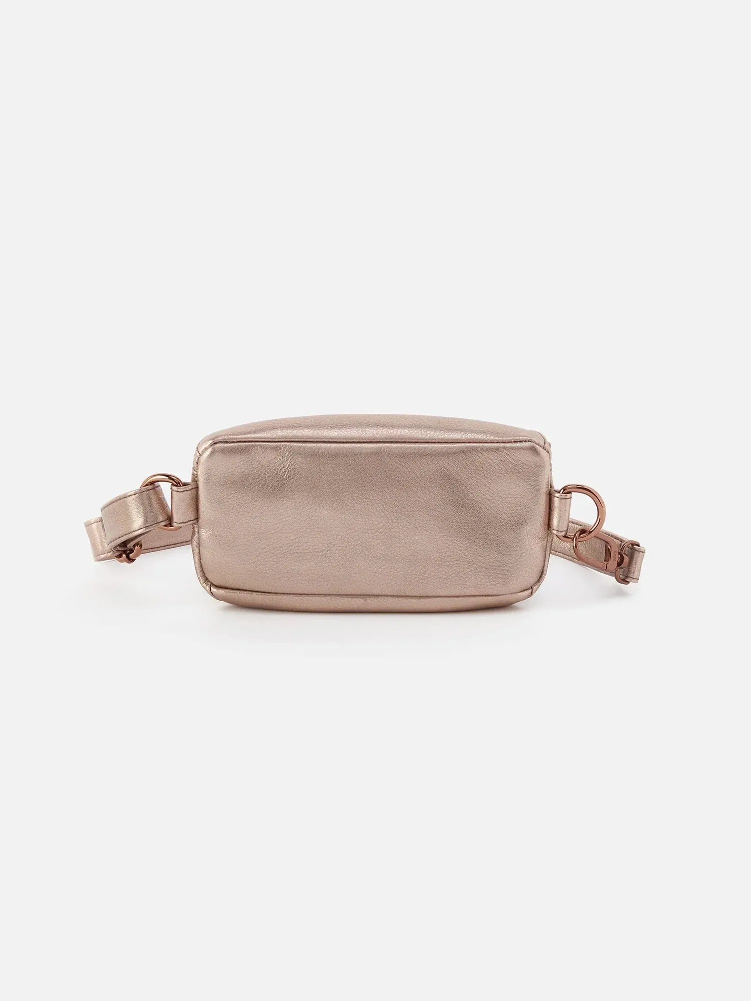 HOBO Fern Belt Bag: Metallic Leather