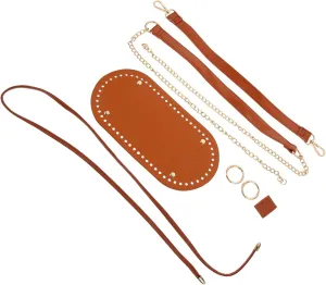 HOMSFOU Hand Made Bucket Bag Making Supplies Set of DIY Crafting Materials for Bucket Bag