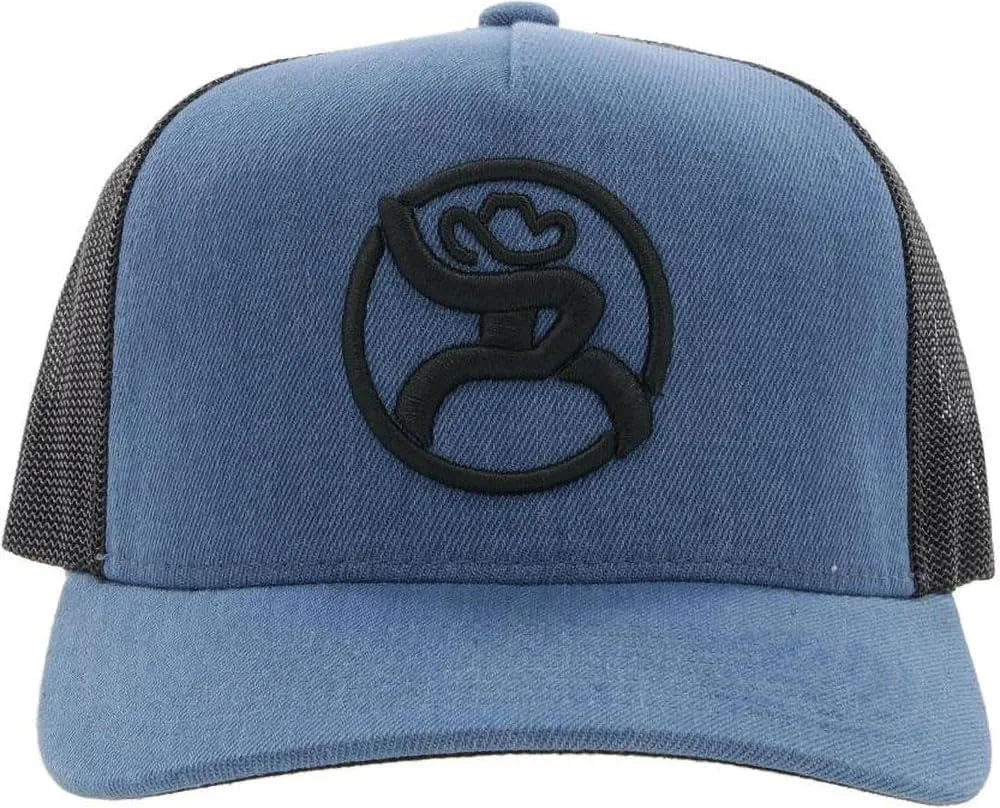 HOOEY Roughy - Mens Strap 6-Panel Trucker Cap with Logo