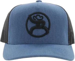 HOOEY Roughy - Mens Strap 6-Panel Trucker Cap with Logo