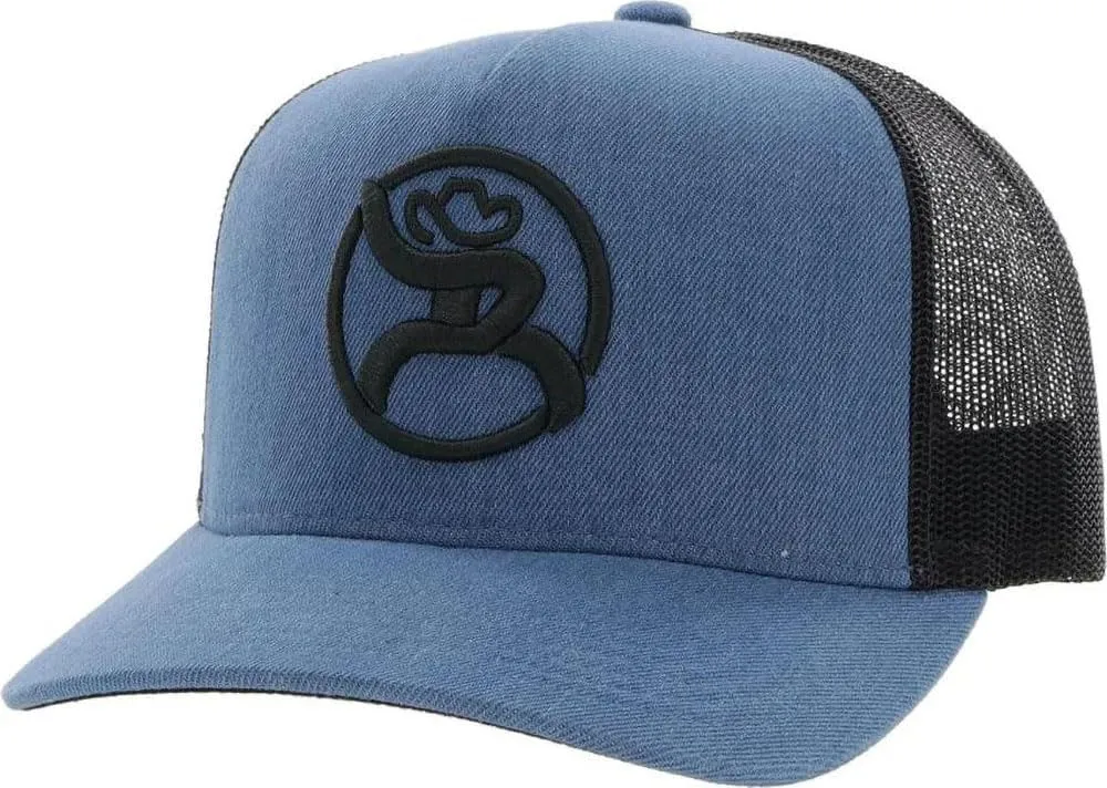 HOOEY Roughy - Mens Strap 6-Panel Trucker Cap with Logo